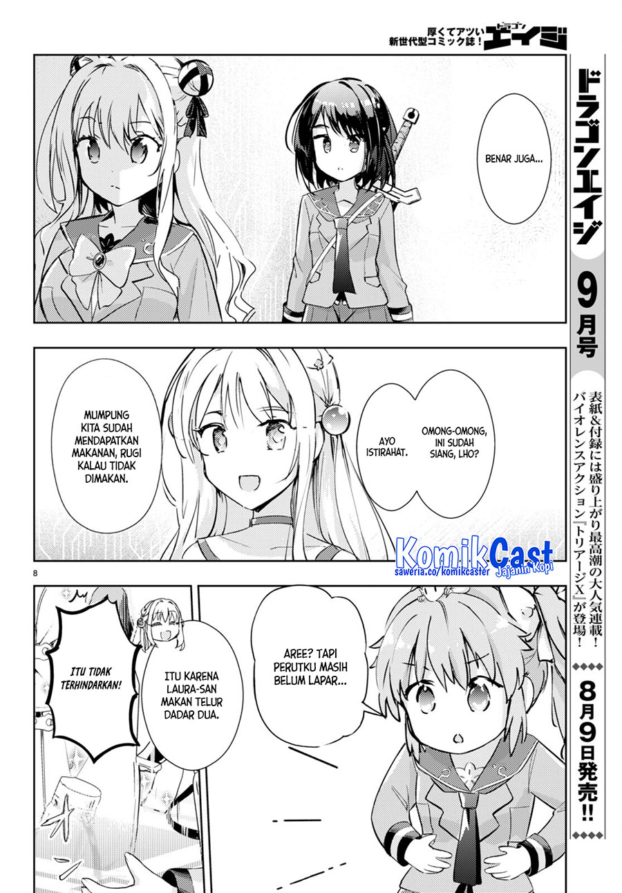 Kenshi wo Mezashite Nyuugaku shita no ni Mahou Tekisei 9999 nan desu kedo!? Chapter 65 Bahasa Indonesia